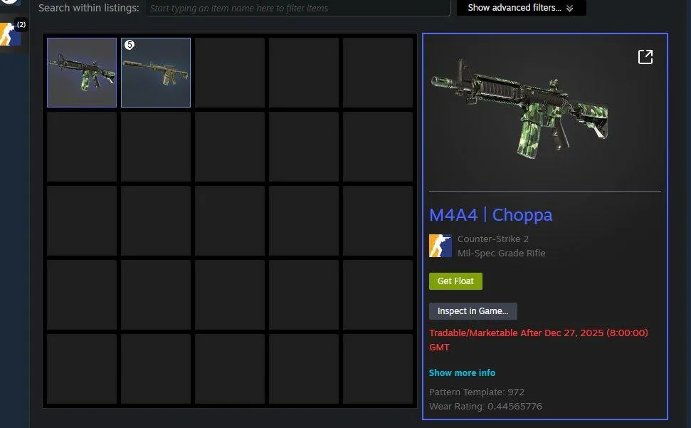 CS276 PRIME ENABLED | M4A4 Choppa | Ukraine Region